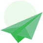 Paper airplane icon